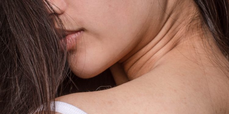 woman in white tank top